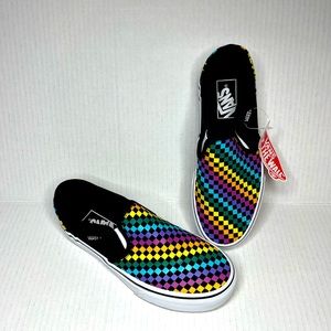 NWT Vans Rainbow Sneakers